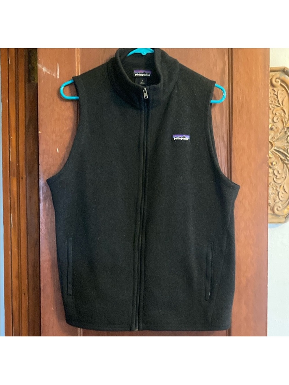 Women’s Patagonia Black Better Sweater Vest - Full Zip large